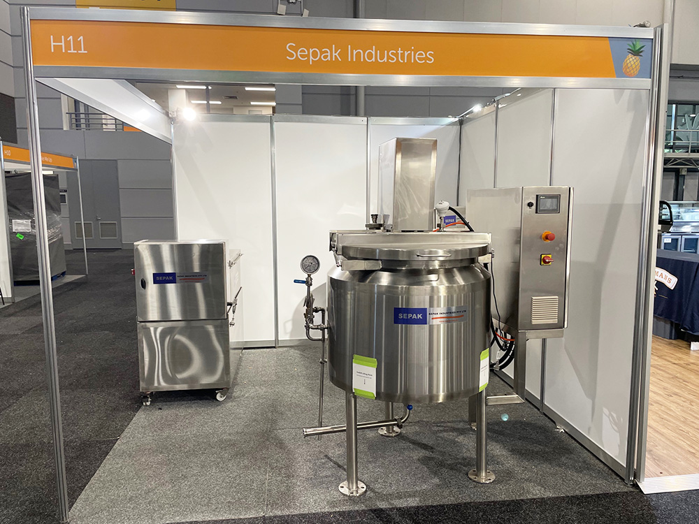 Milk Pasteuriser at Show in Queensland